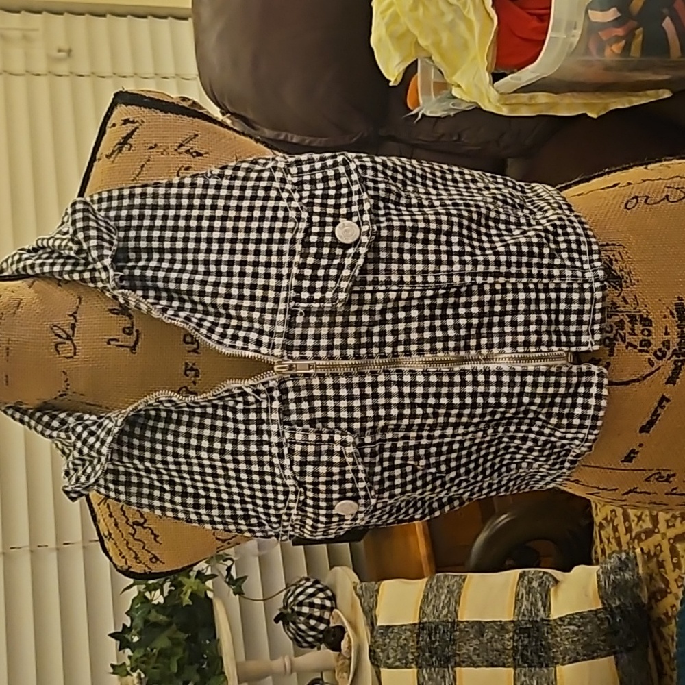 Bebop Gingham Vest